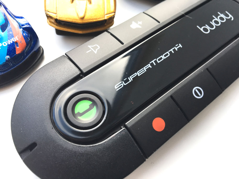 supertooth buddy bluetooth handsfree in car device
