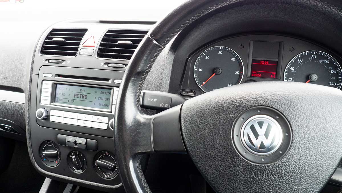 VW Golf Mk V Instrumentation