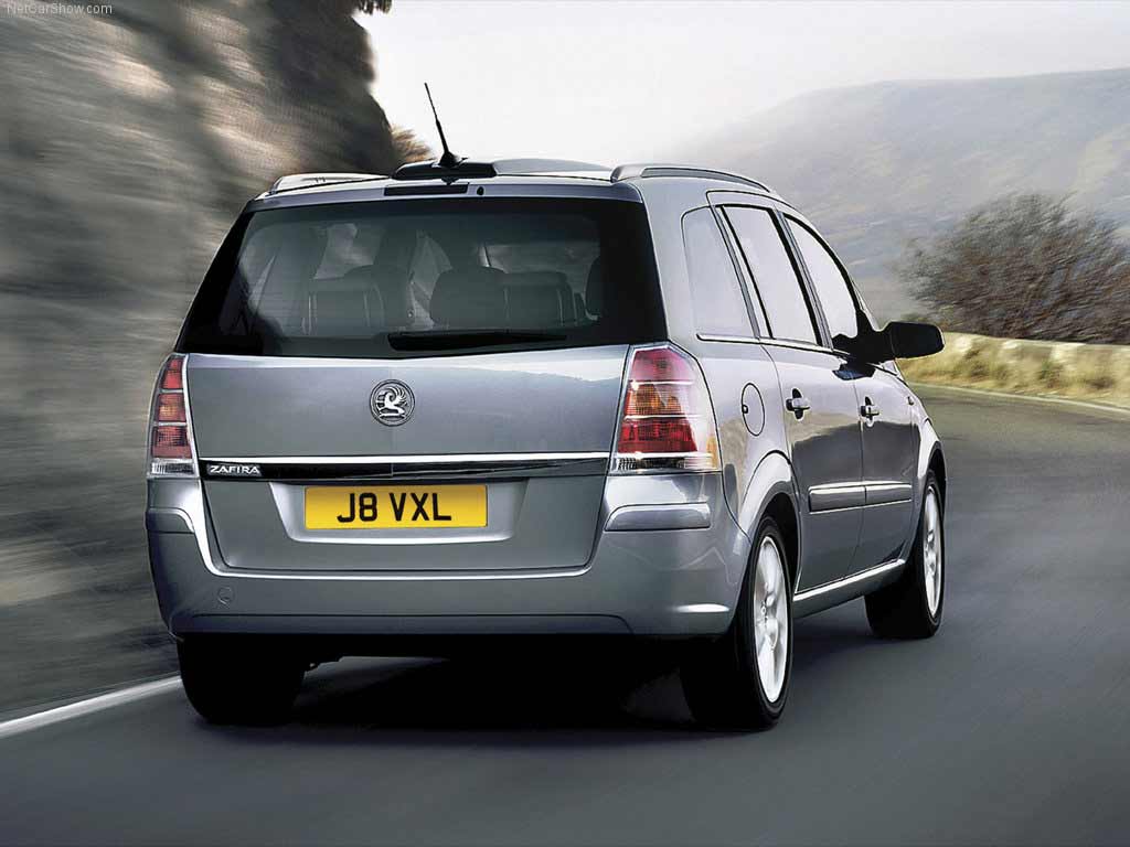 Vauxhall Zafira Rear