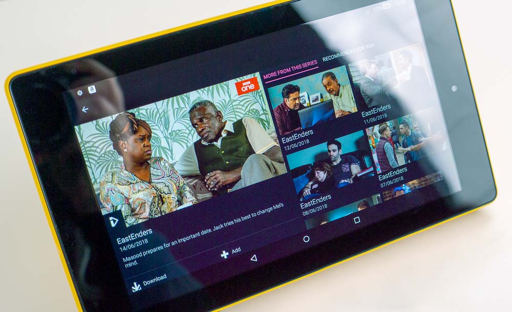 Amazon Fire 7 Review featuring iPlayer