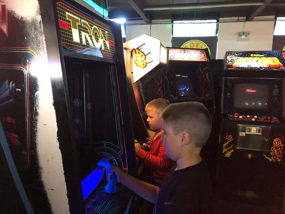 Arcade Club Bury Review - Tron Cabinet