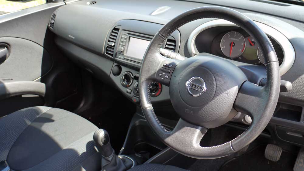 Nissan Micra K12 Review Interior Shot