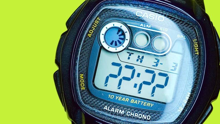 Casio W-210 Tutorial Instructions How to Guide
