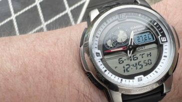 CASIO AQF-102W Analogue Digital Watch Review