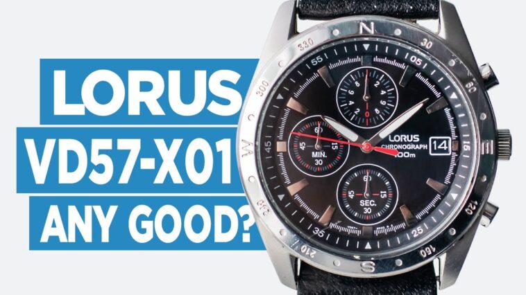 LORUS VD57-X015 Chronograph Watch