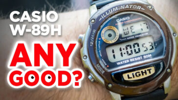 Casio W-89H Digital Watch Review