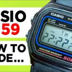 Casio W-59 Digital Watch How to Video