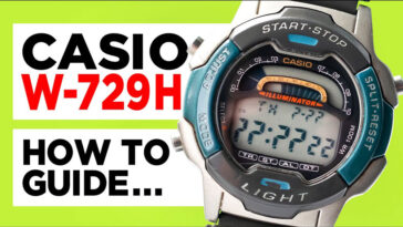 Casio W729H Tutorial Video Thumbnail