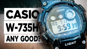 Casio W-735h Digital Watch Review