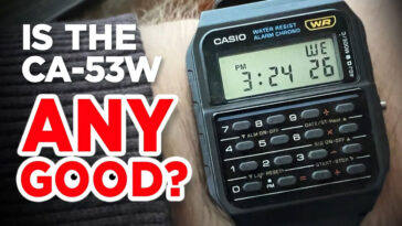 Casio CA-53W Calculator Digital Watch Review