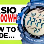 Casio AE-1500WH How to Tutorial