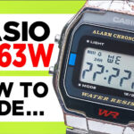 Casio A-163W How to Tutorial Guide Thumbnail