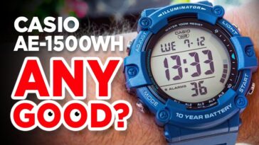 Casio AE-1500 Digital Watch Review