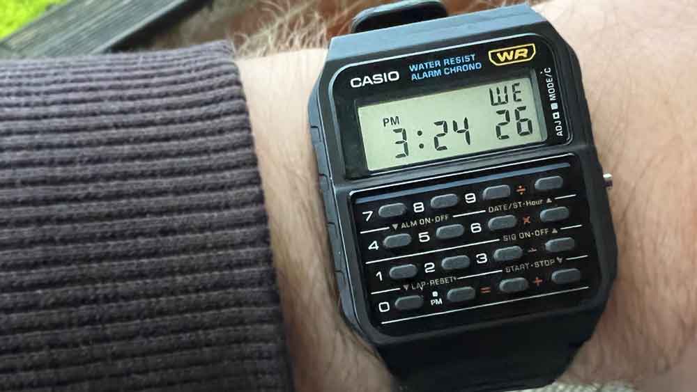 Casio CA-53W Digital Calculator Watch