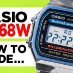 Casio A-168W How To Tutorial Guide