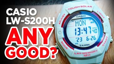 Casio LW-S200H digital watch review