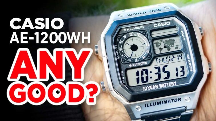 Casio AE-1200WH Digital Watch Review