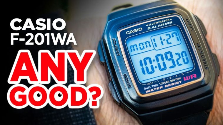 Casio F-201WA Digital Watch Review