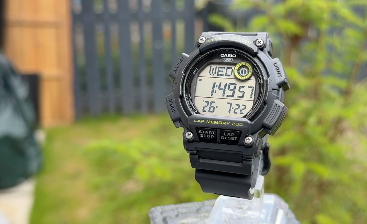 Casio WS-2100H Case and Strap