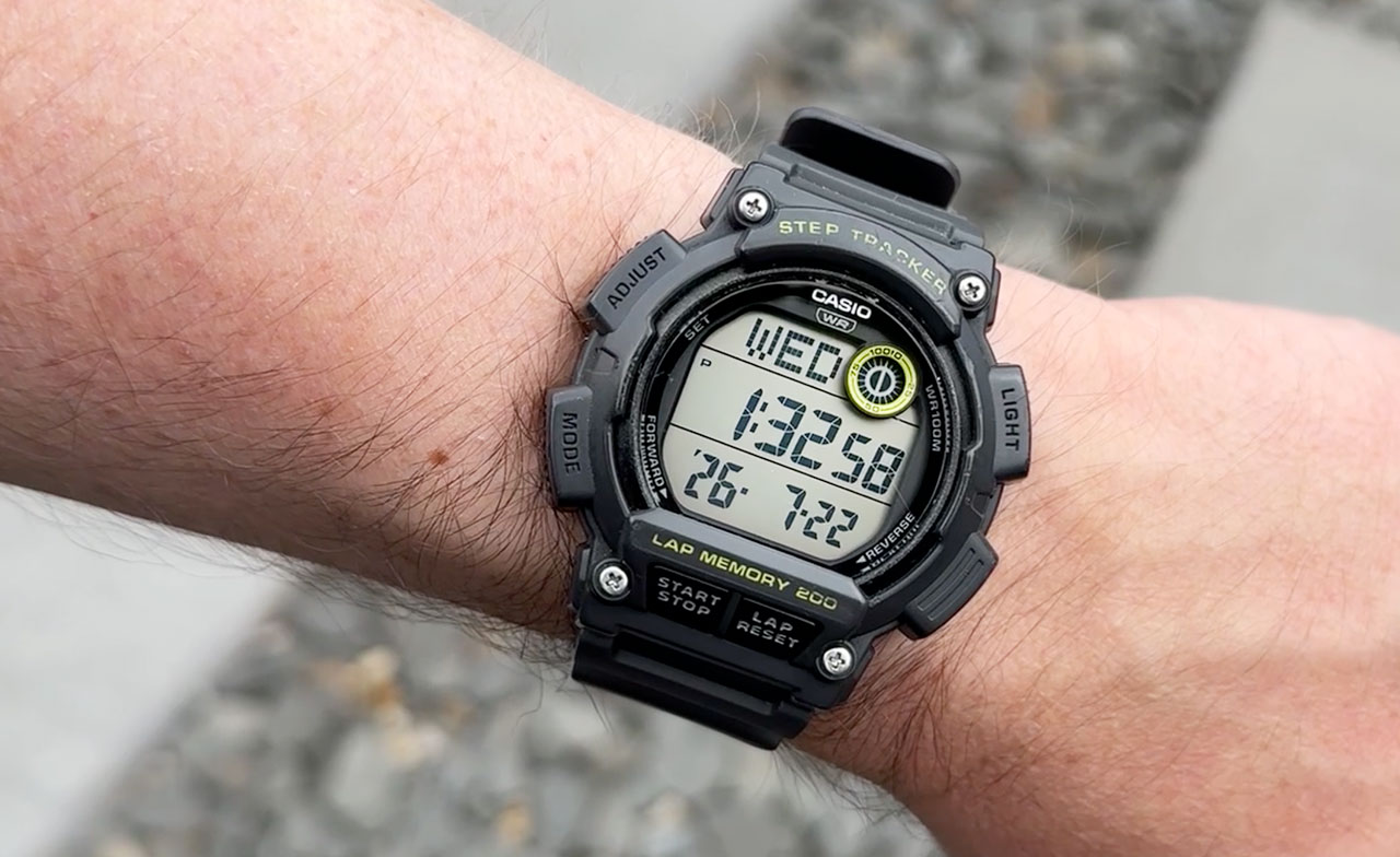 Casio WS-2100H How Comfortable is it image